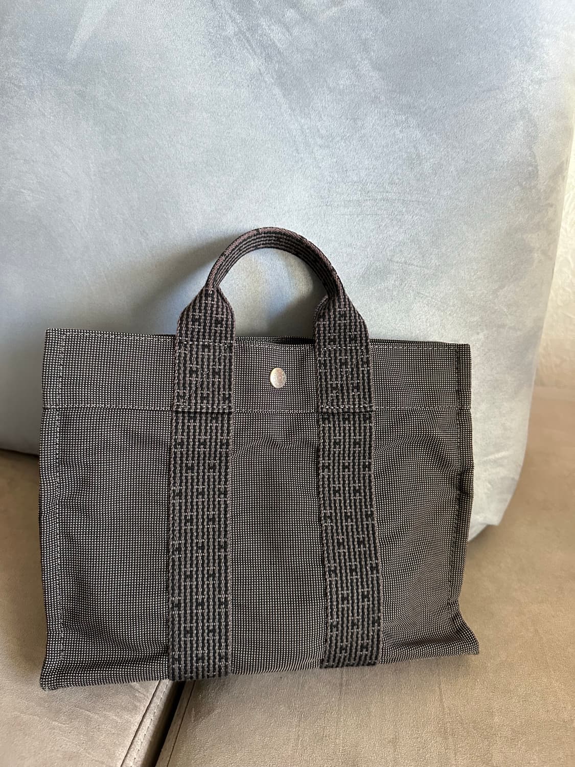 [정품] 에르메스 후루토 카바스 PM (스몰 사이즈) 캔버스 투톤 데일리 상품이미지3