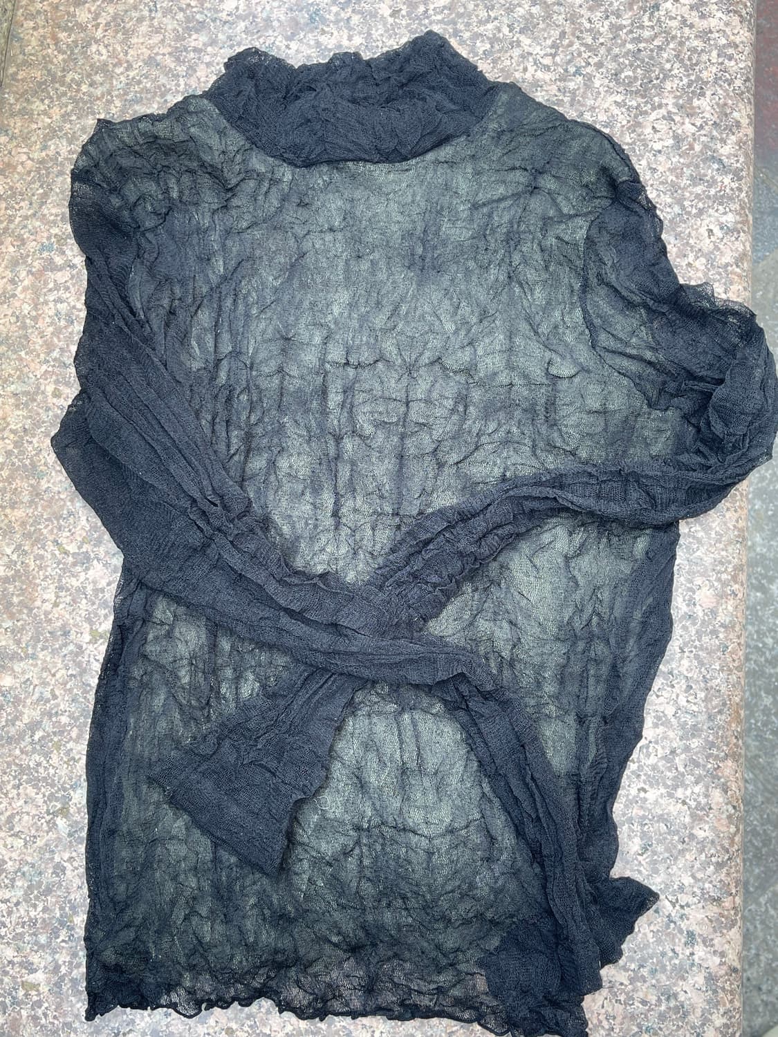 Breckenridge 쪼글이 텍스쳐 탑 상품이미지1