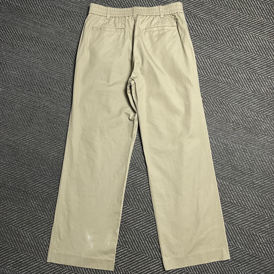 드로우핏 와이드 밴딩 치노팬츠 베이지o 5237 상품이미지4