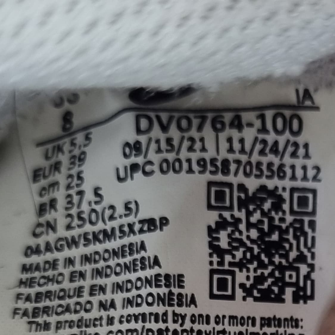 나이키 와플데뷰 핑크 운동화250  상품이미지6