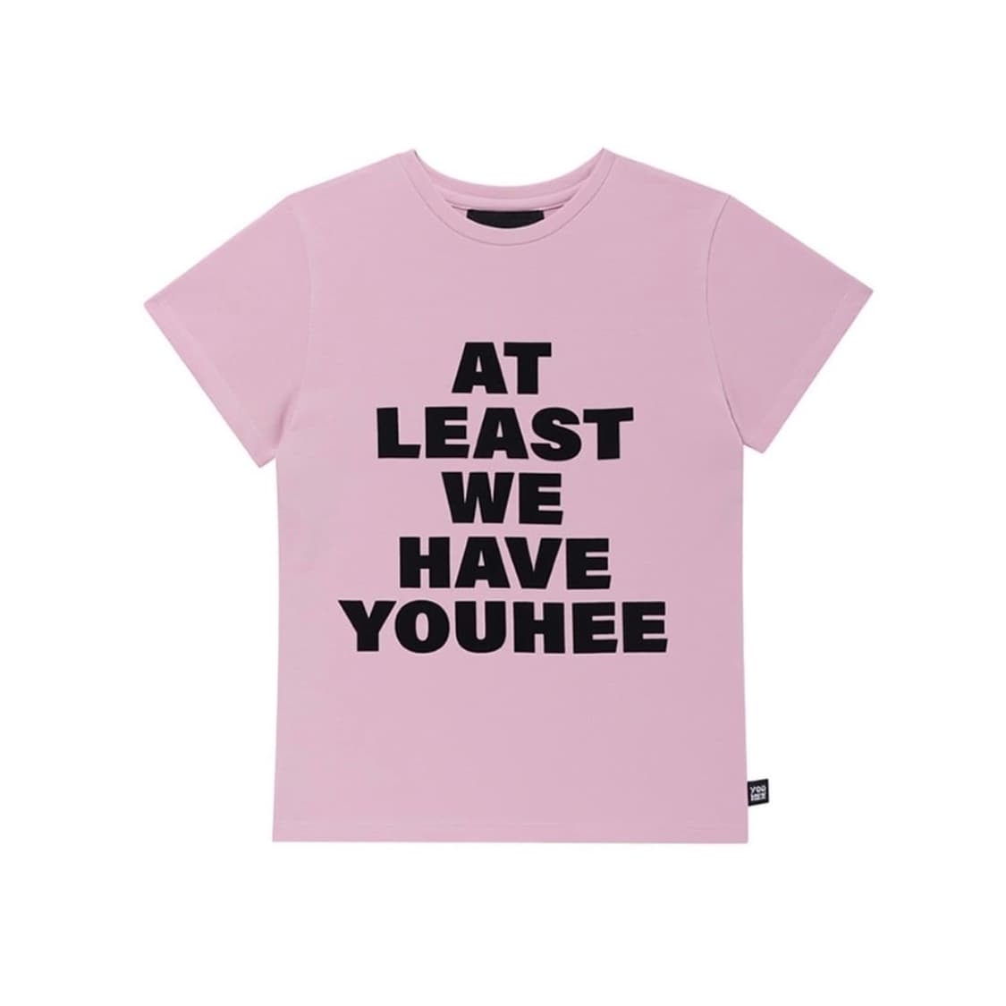 YOUHEE 유희 레터링 반팔 핑크 상품이미지2