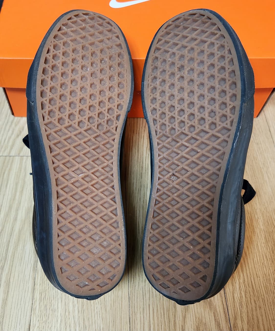 VANS  반스 레더 올드스쿨 블랙 스니커즈 255 상품이미지7