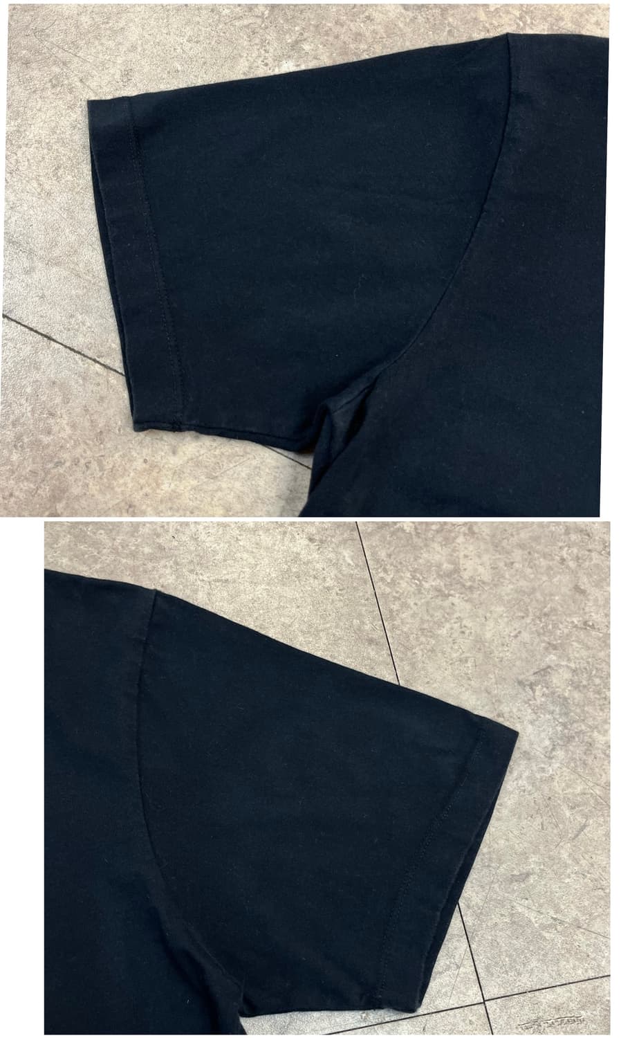 리 빅로고 반팔티 블랙 M #csz3920 상품이미지6