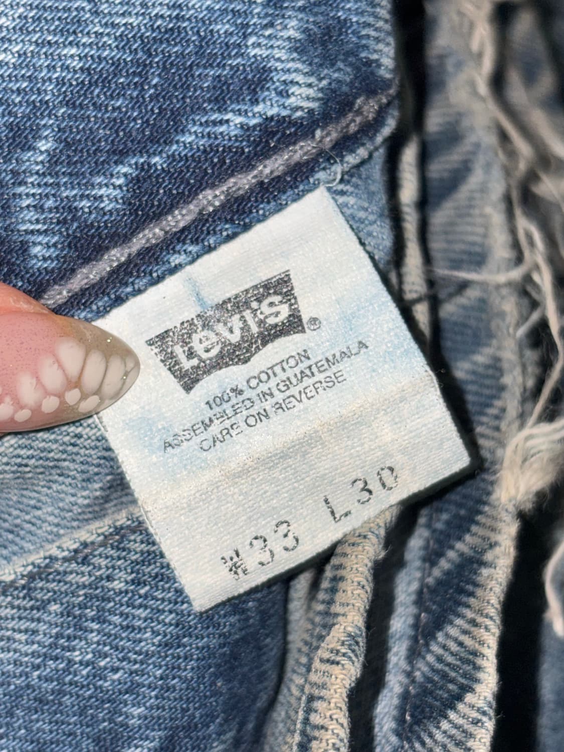 리바이스 실버탭 청바지 상품이미지3