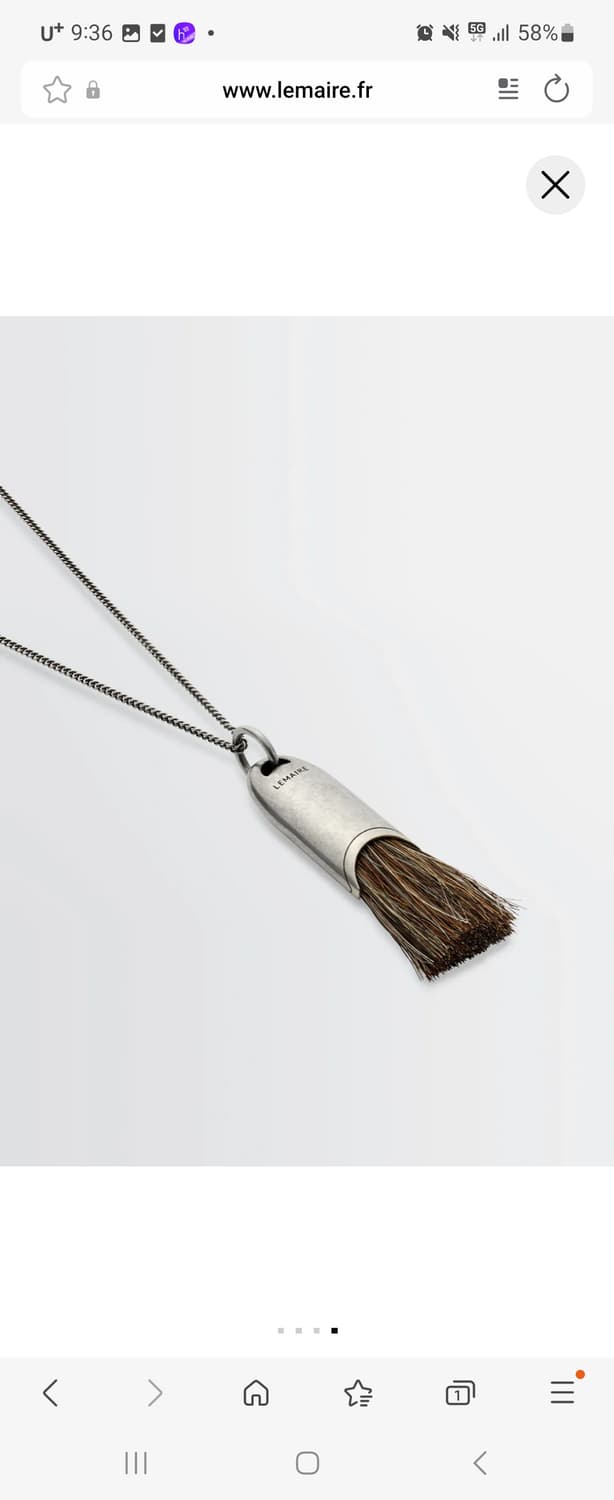 르메르 붓 목걸이  상품이미지3