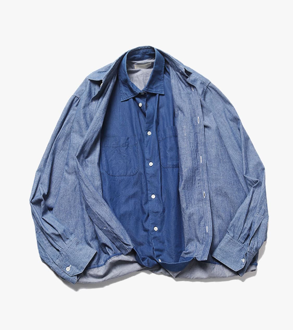 NEON SIGN - SANDWICH DENIM SHIRT 상품이미지2