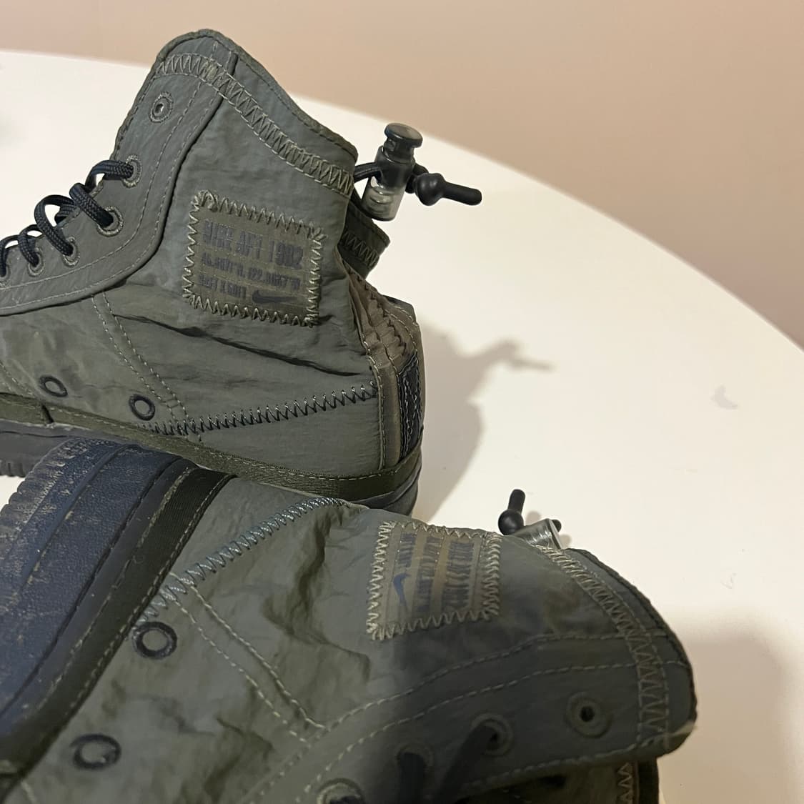 나이키 에어 포스 1 쉘 부츠 카키 그린 상품이미지6