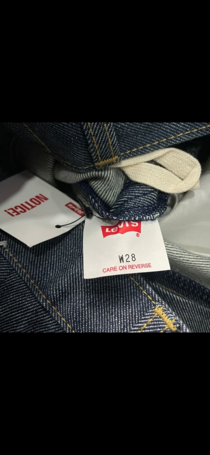 (새상품)리바이스 엔지니어드 진 데드스탁 슬림핏 28사이즈 상품이미지4