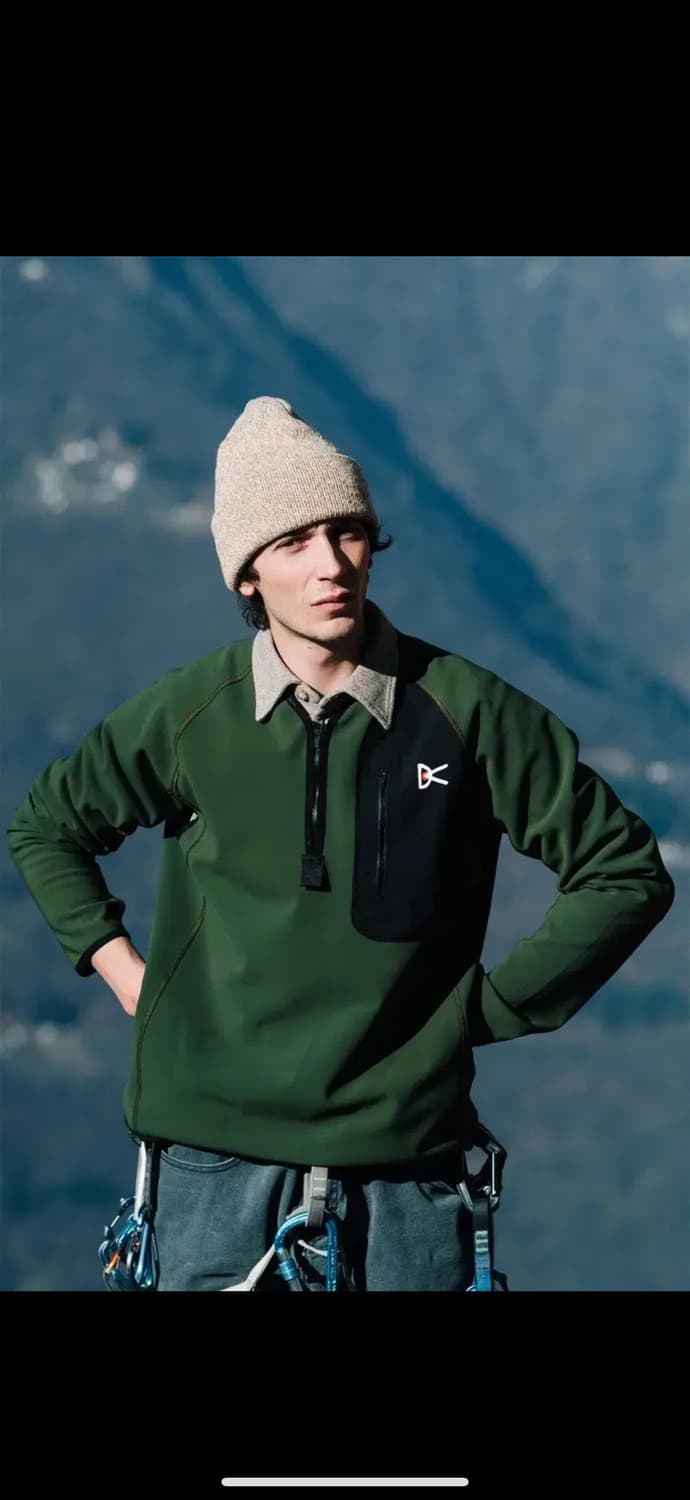 [L] 디스트릭트비전 로코 미드레이어 풀오버 카키 올리브 상품이미지2