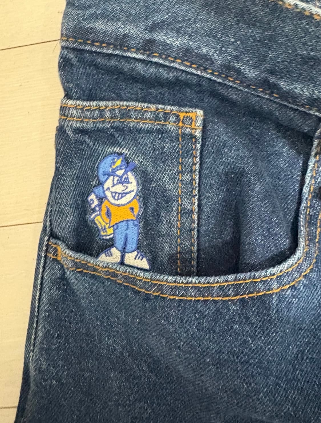 폴라스케이트 데님 93 중청 상품이미지1