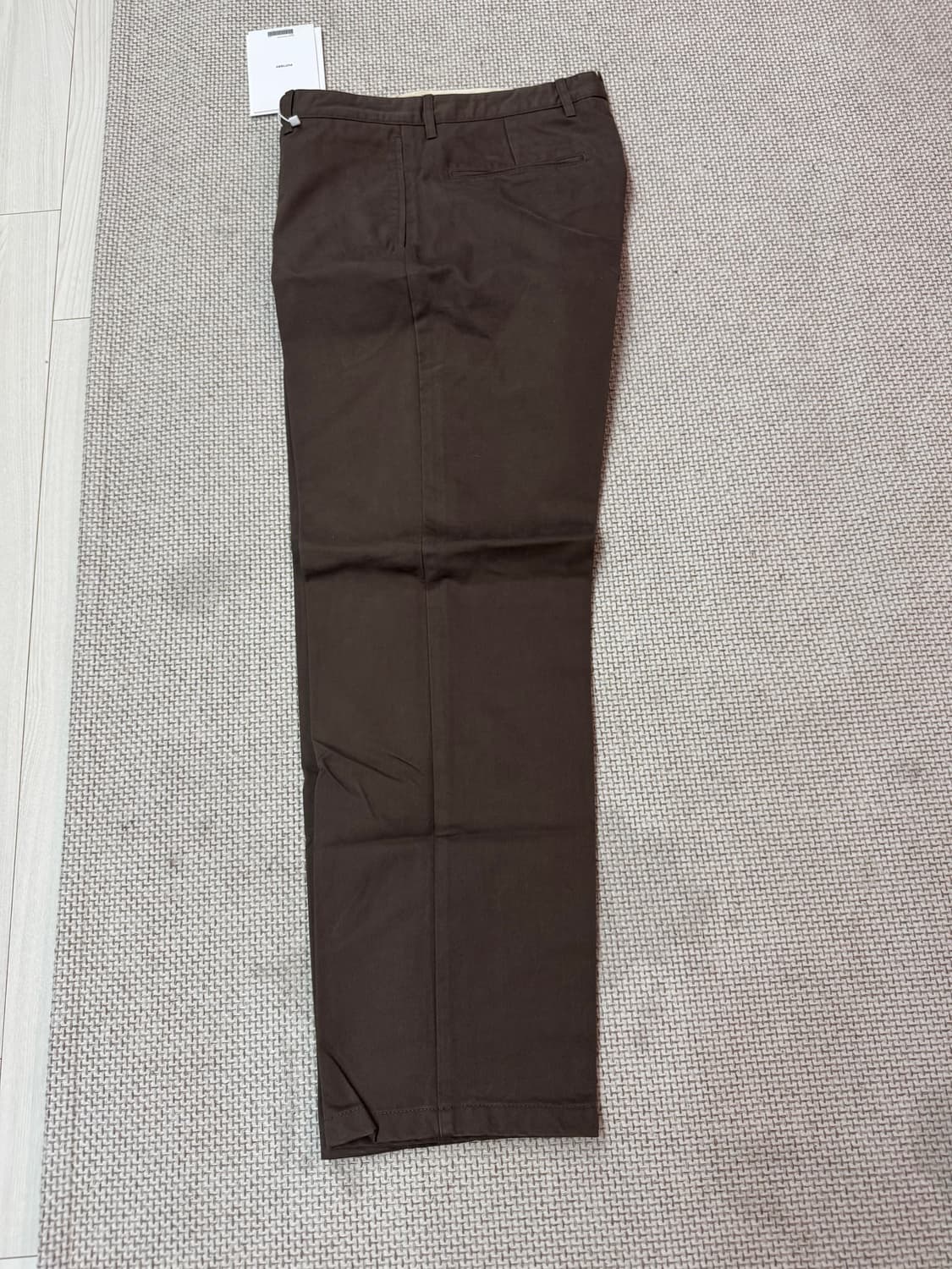 포터리 워시드 테이퍼드 토바코 남성 바지 상품이미지2