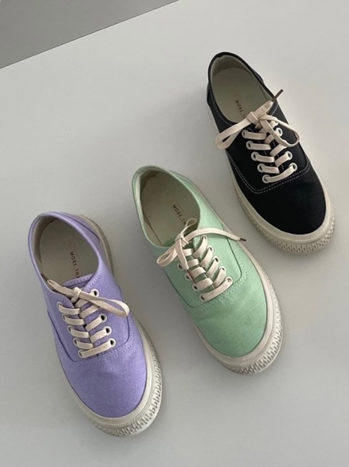 새 상품 빈티지 스니커즈 민트 245 상품이미지1