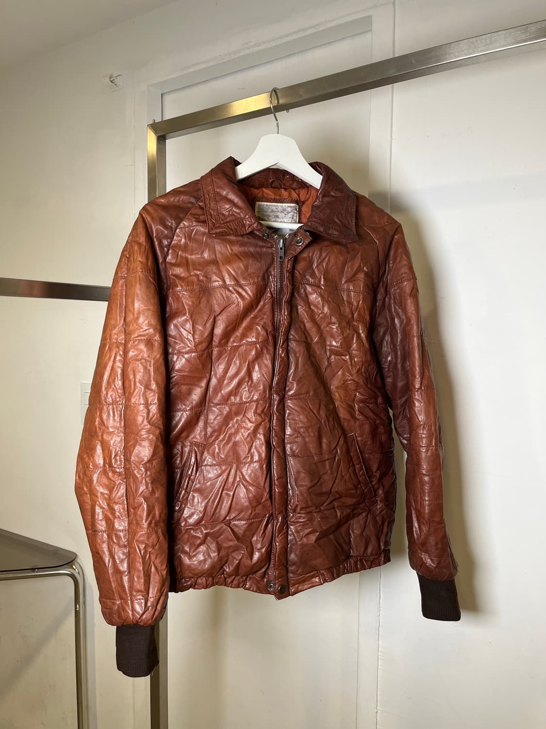 Brown Leather Padding 상품이미지6