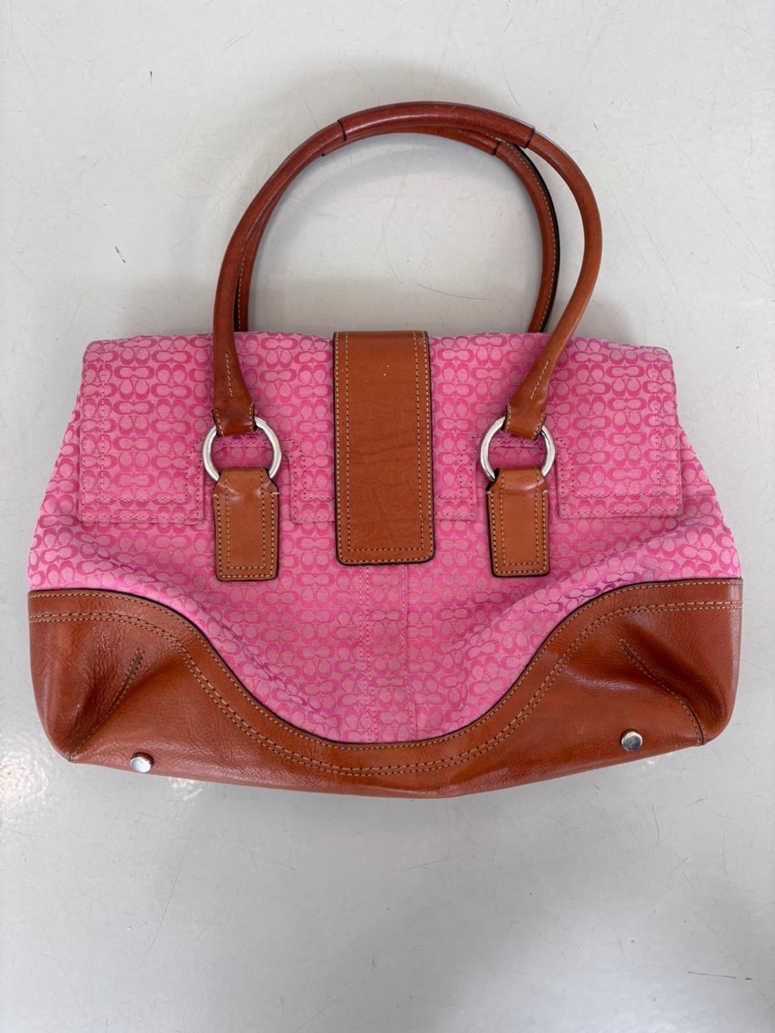 Vintage Coach Leather Bag 상품이미지5