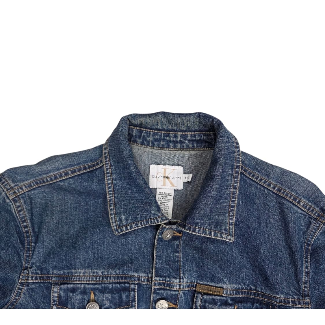 [프립]캘빈클라인 진(Calvin Klein Jeans) 여성 데님 자켓 상품이미지6
