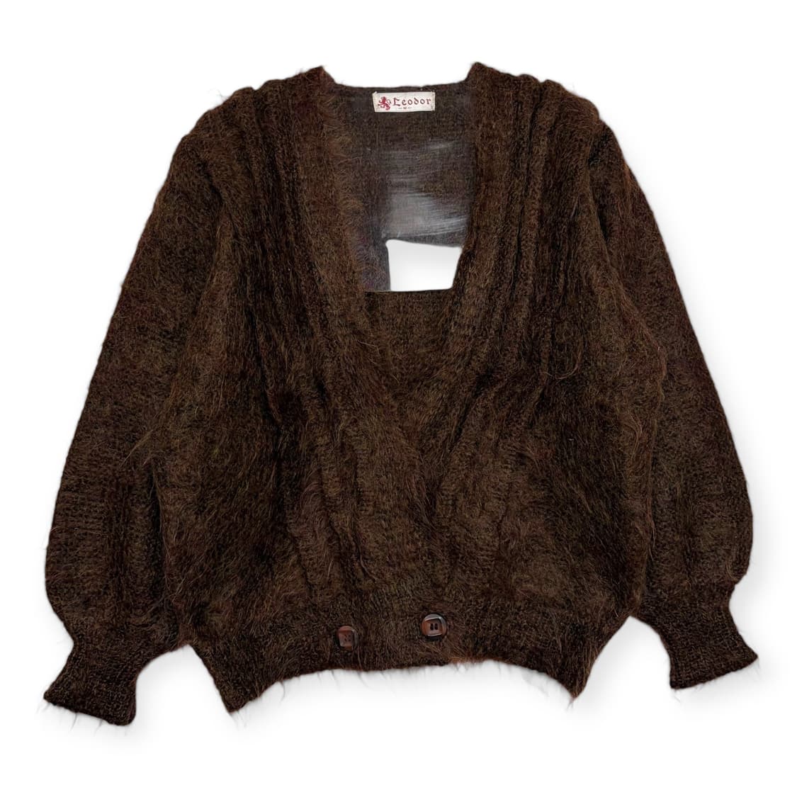 빈티지 니트 모헤어 가디건 자켓 상품이미지1