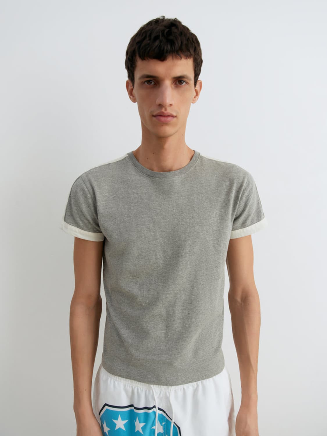 [S,M,L,XL]기마구아스 Diego 티셔츠/그레이 상품이미지2