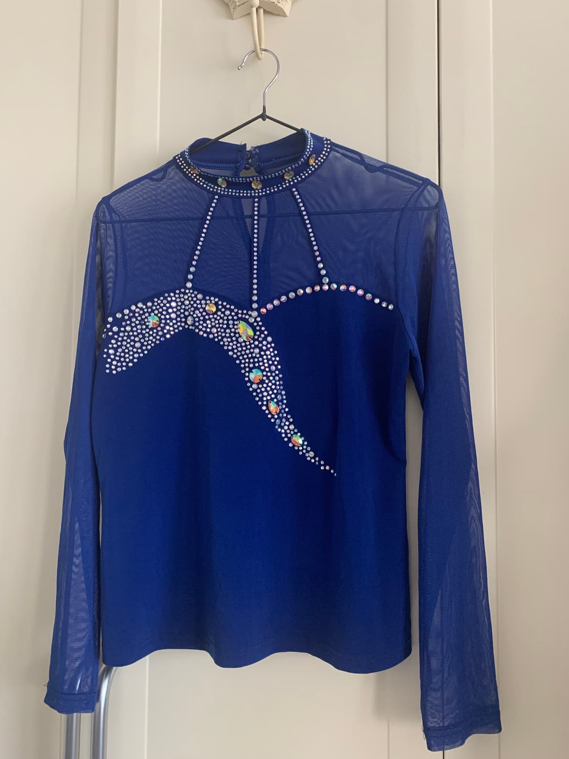 불루 댄스복 상의 상품이미지1