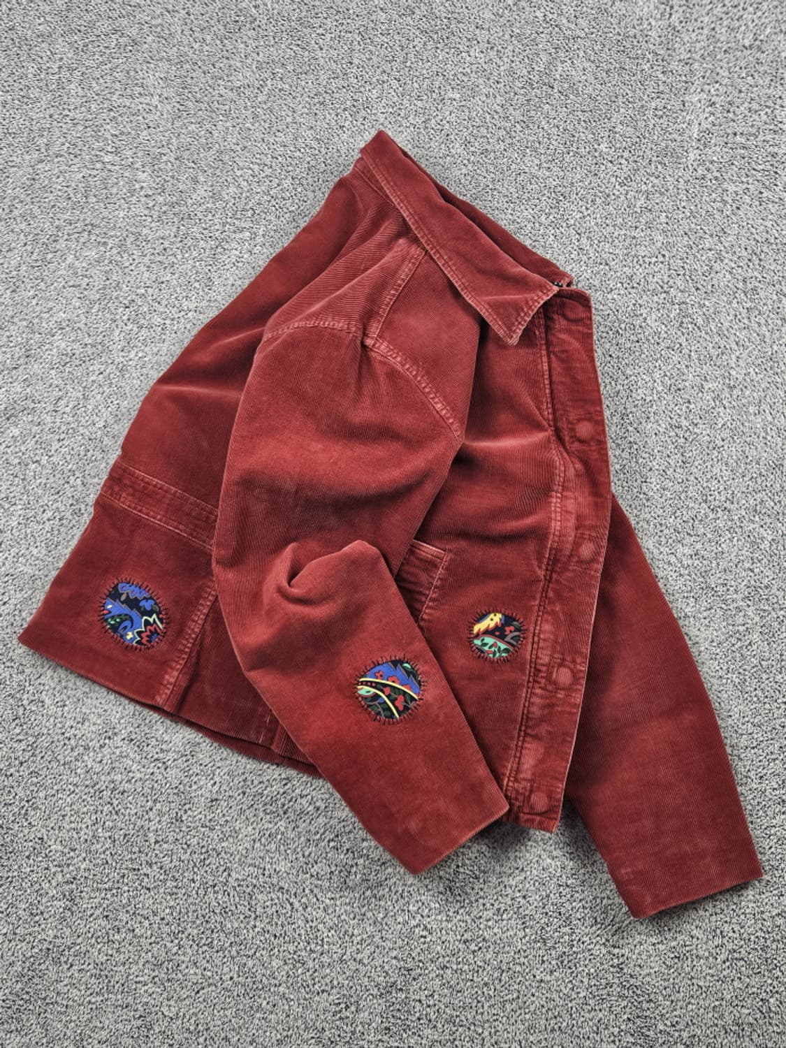 할리데이비슨 코듀로이 아플리케 커스텀 자켓 ( L ) / 10090 상품이미지4