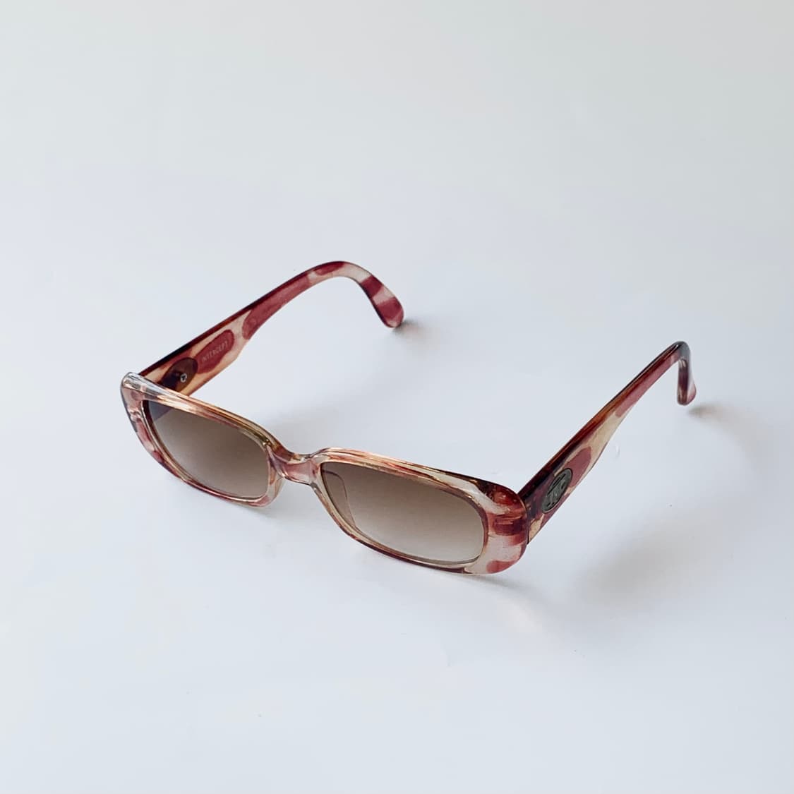 962 데드스탁 빈티지선글라스 사각 마블 호피 오벌 뿔테 선글라스 픽키 상품이미지2