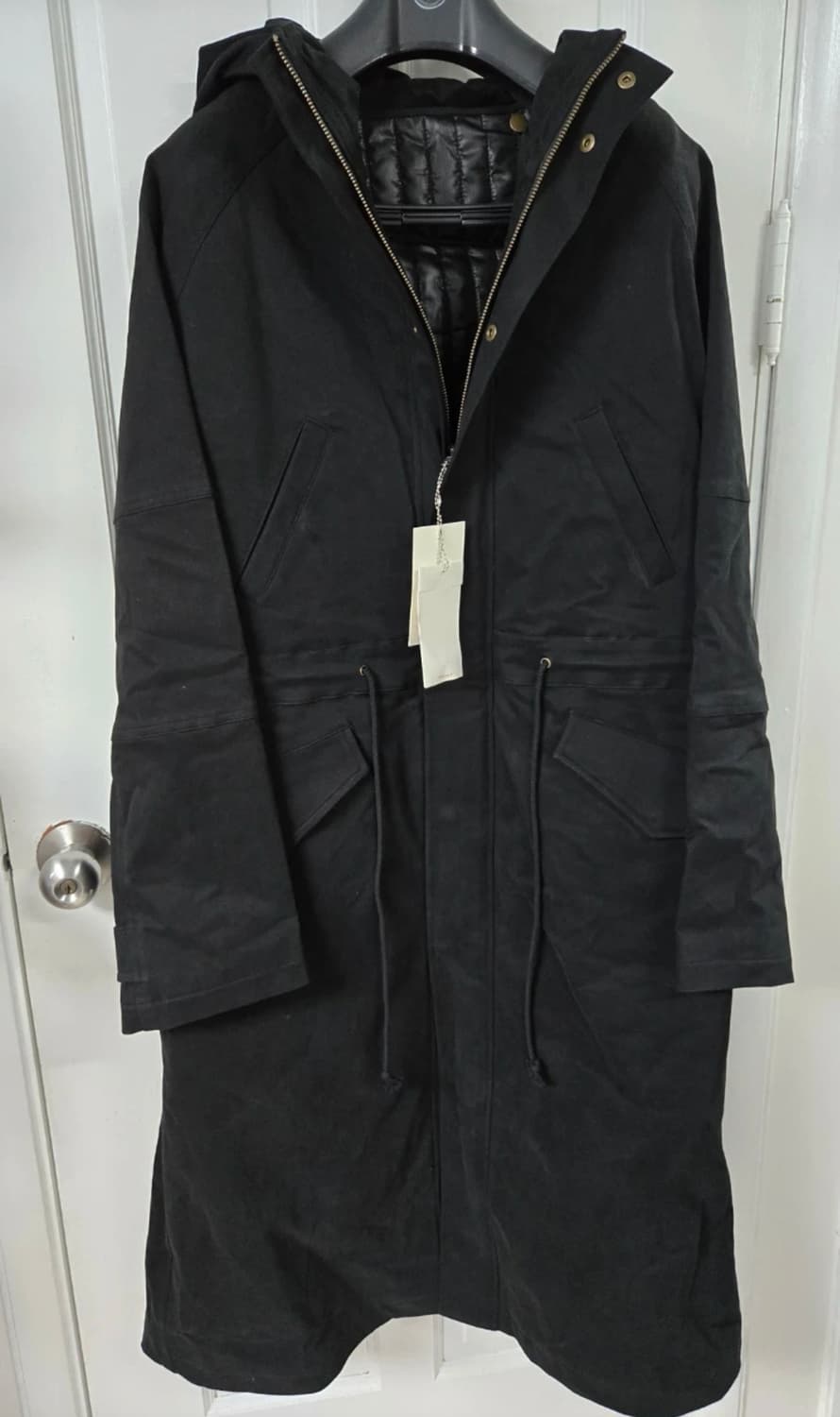 yiyae 이예 몰스킨 후드코트 상품이미지1