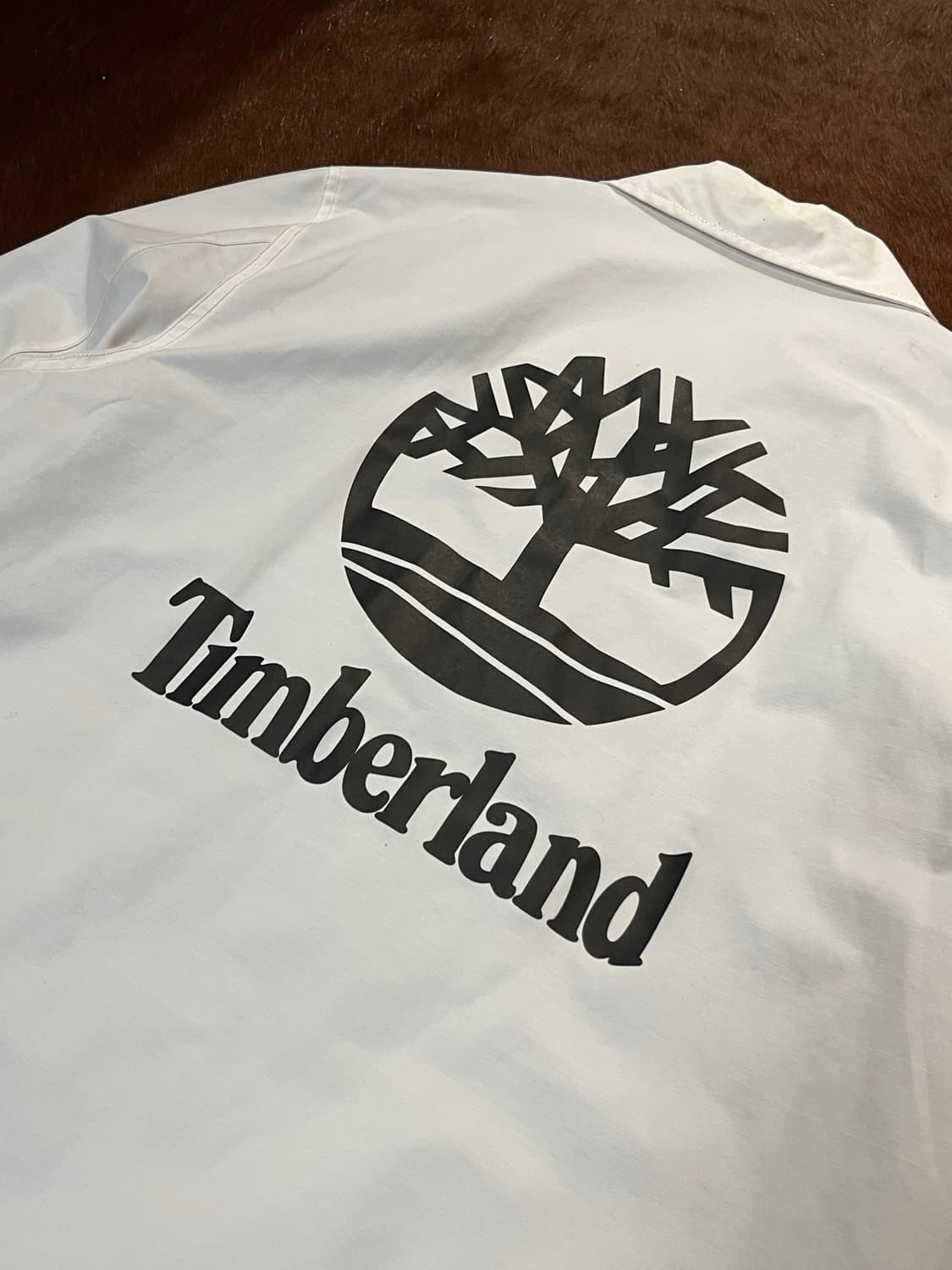 Timberland 팀버랜드 백 로고 코치자켓 상품이미지9