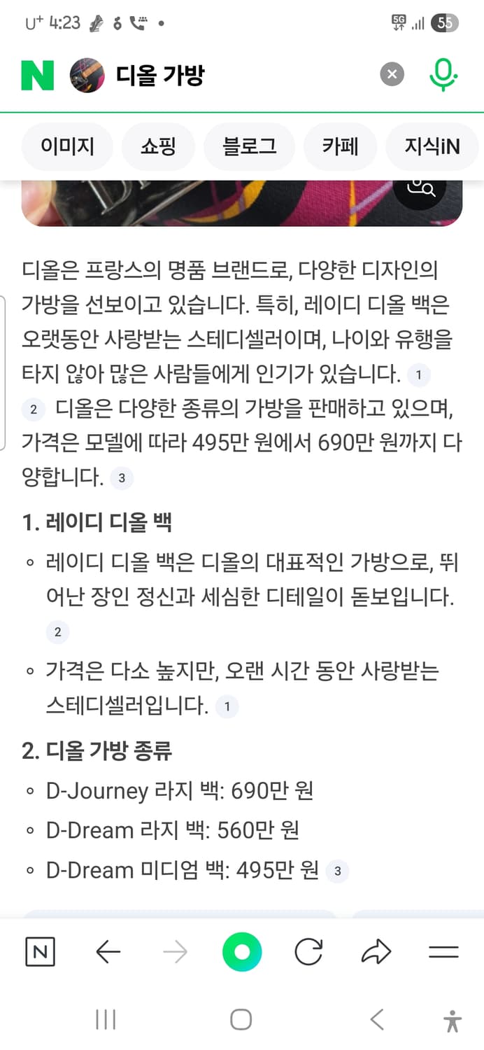 크리스찬디올토트백 상품이미지10