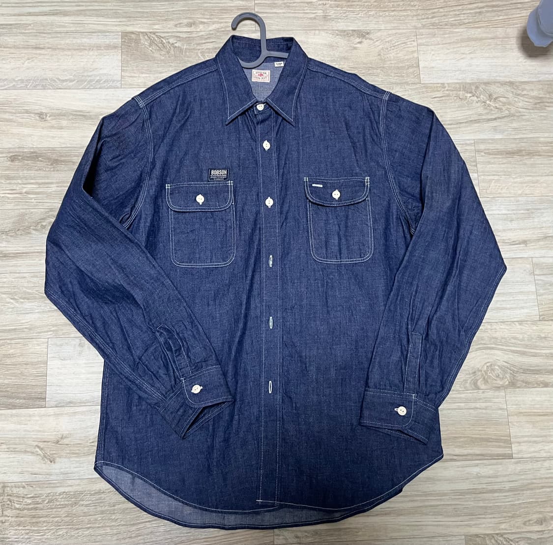 슈가케인 샴브레이 긴팔셔츠 xl 상품이미지1