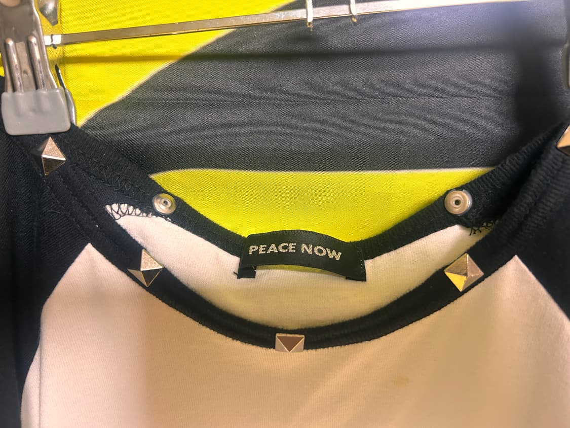 PEACE NOW punk 펑크 반팔 티셔츠 상품이미지2