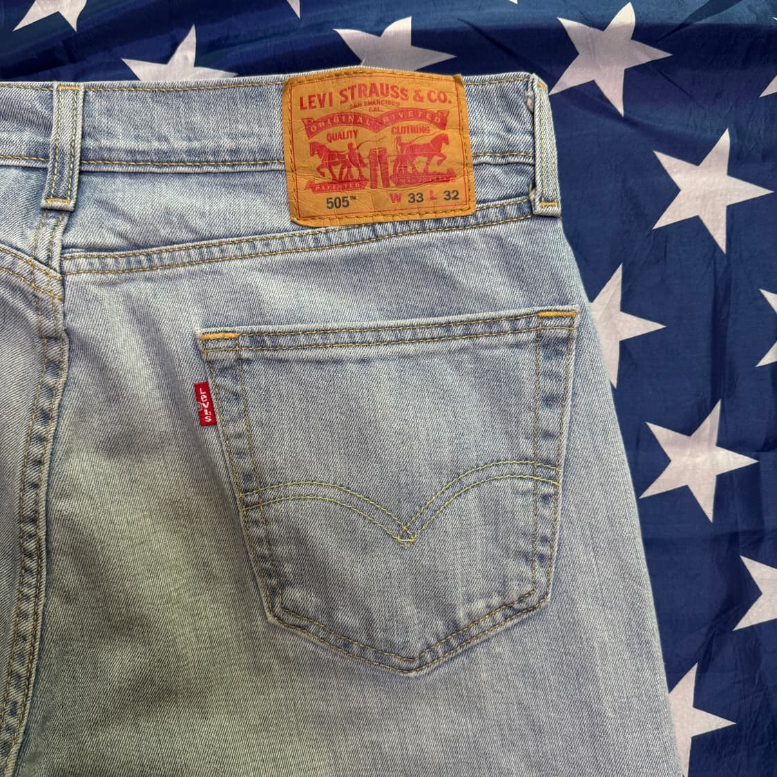 levi's 505 리바이스 505 데님 청바지 33x32-21 상품이미지7