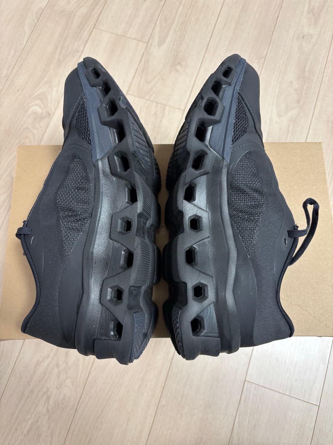 [W250] 온러닝 파프 클라우드 몬스터2 블랙 상품이미지4