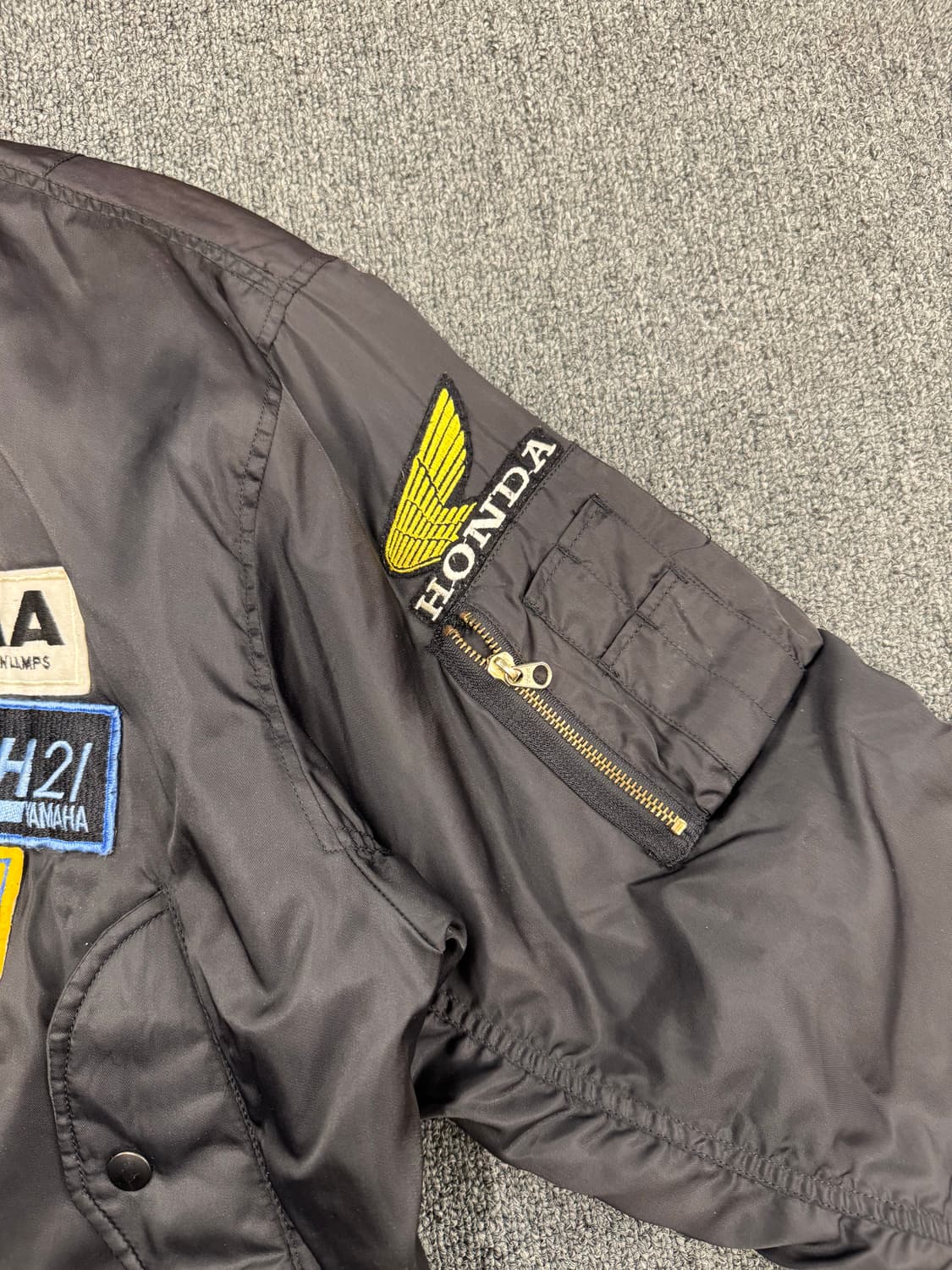 OS)Japanese vintage 패치 커스텀 MA-1 항공점퍼 상품이미지4