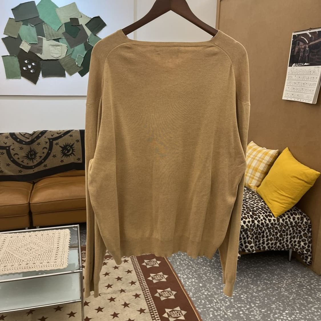 폴로 랄프로렌 모던 캐주얼 빈티지 피마코튼 니트 XL C09850 상품이미지4