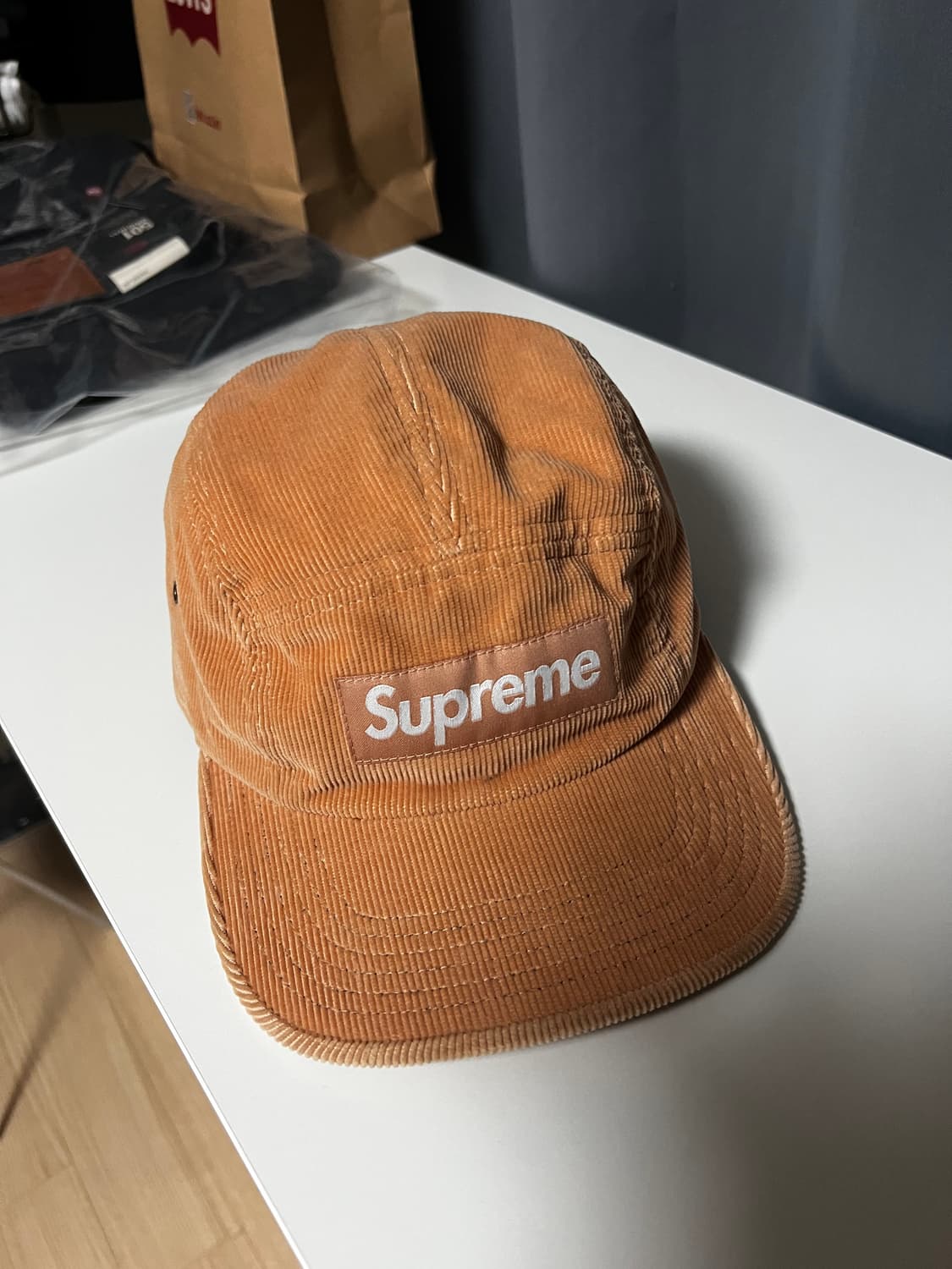 슈프림 코듀로이 캠프캡 상품이미지2