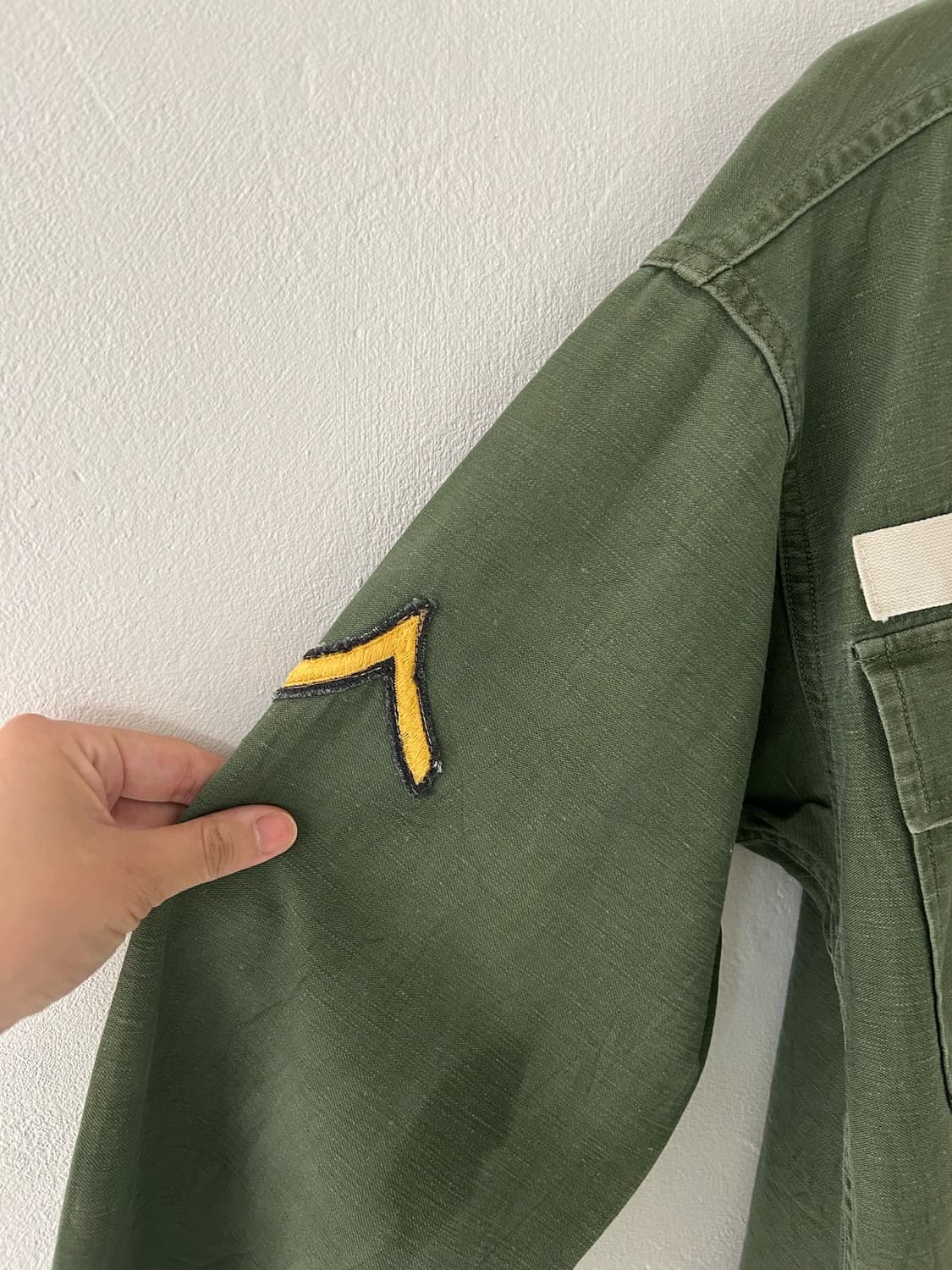 50's US Army OG-107 Fartigue Shirt.  상품이미지5