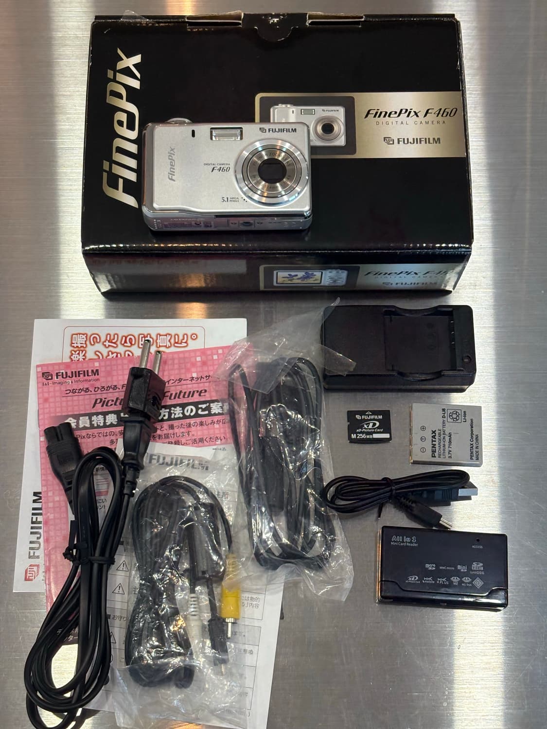 박스O/xd카드256mb)후지필름 파인픽스 f460 빈티지디카 상품이미지2