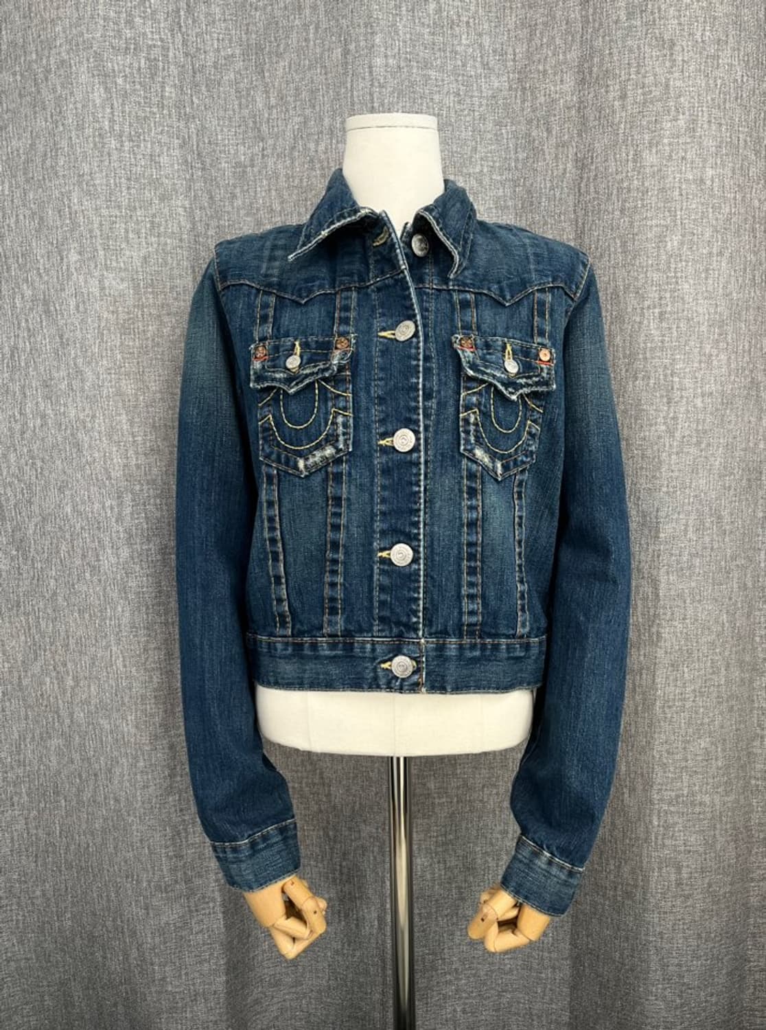 트루릴리젼 데님 트러커 자켓/#3564 상품이미지4