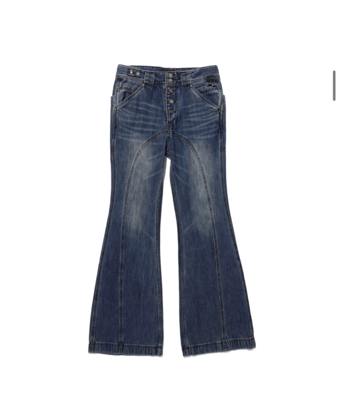 Op. 09 HAZE FLARE DENIM PANTS INDIGO 상품이미지6