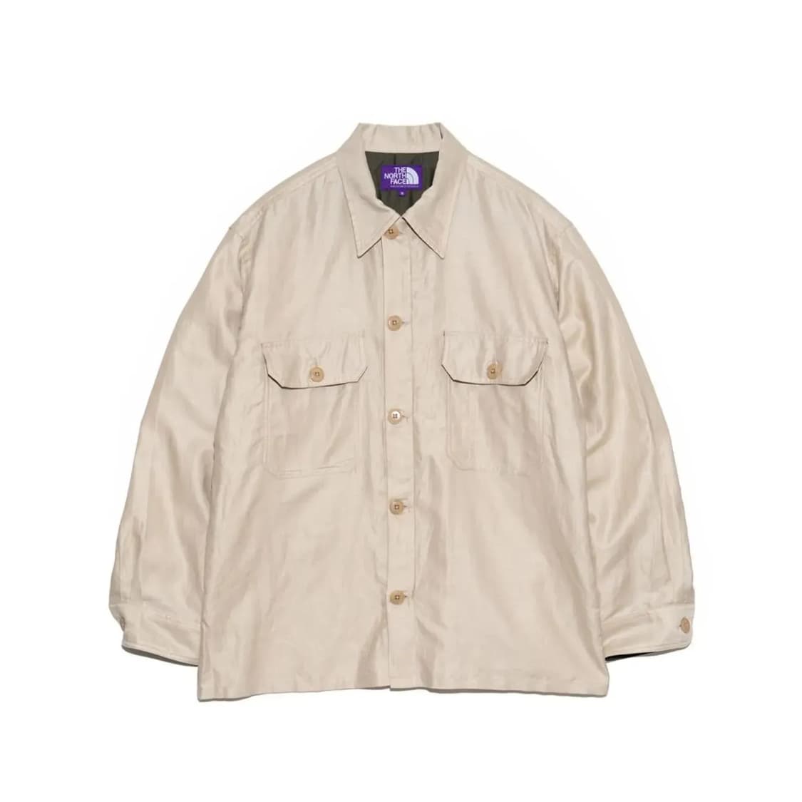 나나미카 노스페이스 퍼플라벨 몰스킨 필드셔츠 자켓  베이지NP2403N 상품이미지1