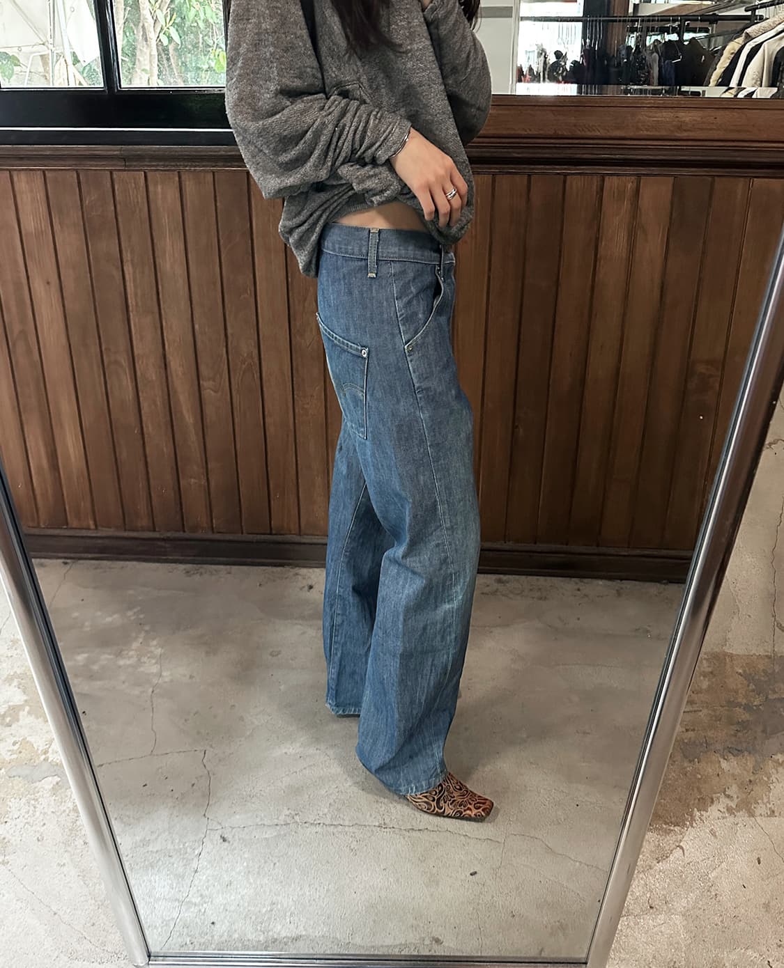 LEVI'S engineered blue w30 상품이미지4