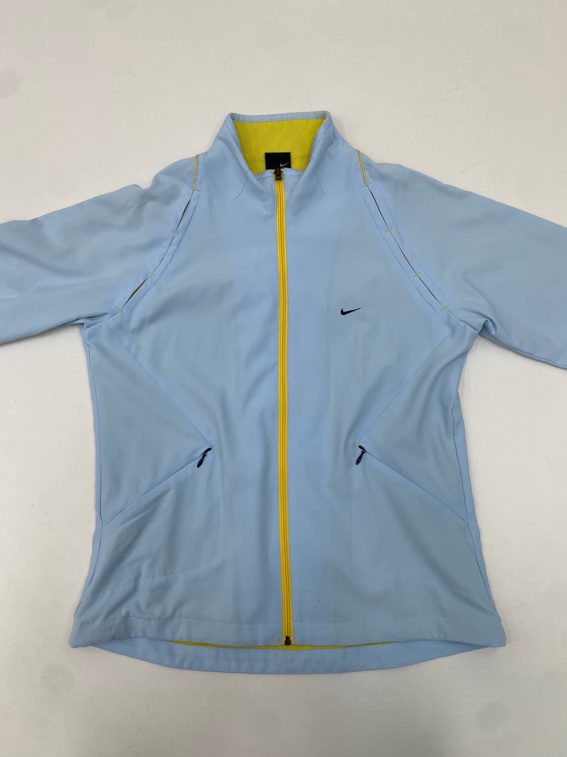 나이키 블루종 자켓 하늘색 / 옐로우 상품이미지2