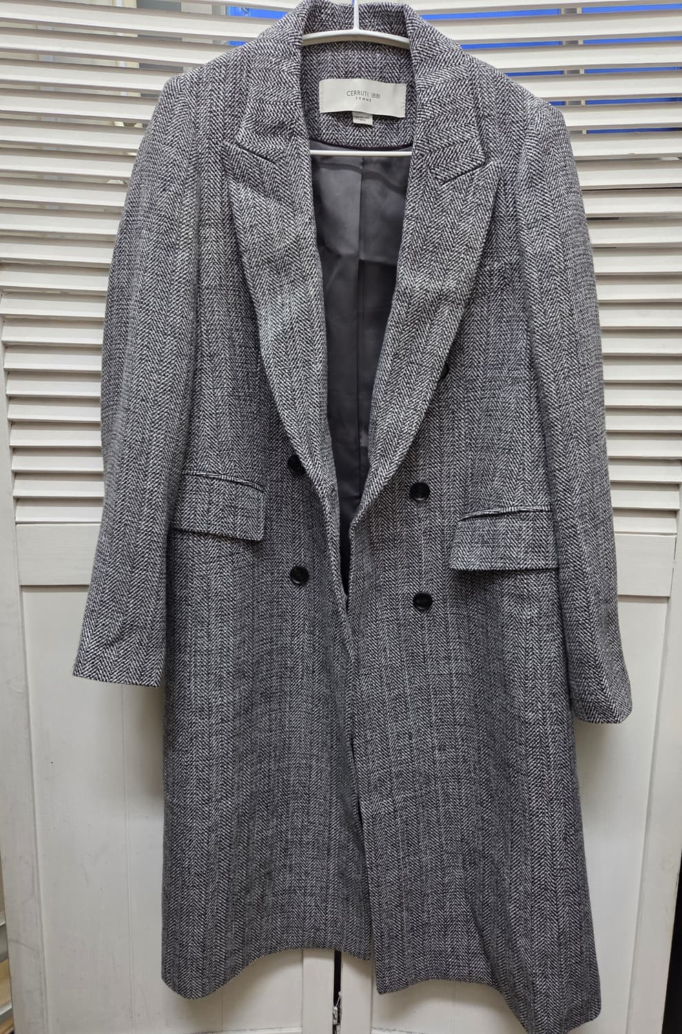 체루티 1881 울 더블 코트 상품이미지2