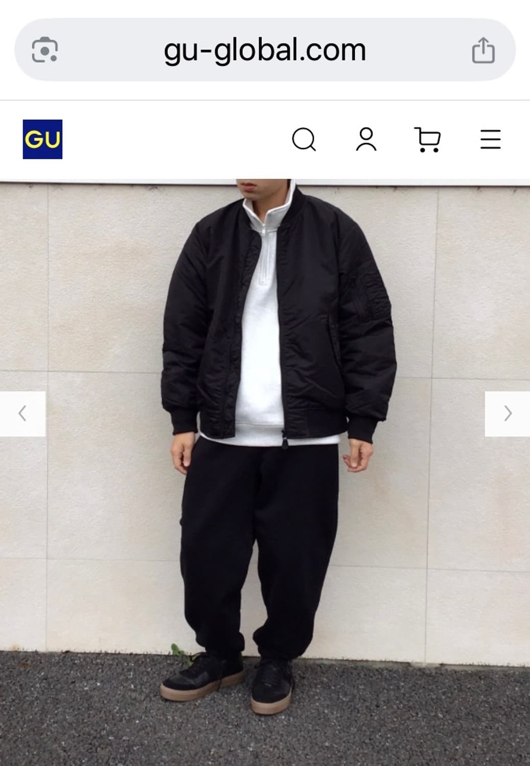 GU MA-1  JACKET 상품이미지10