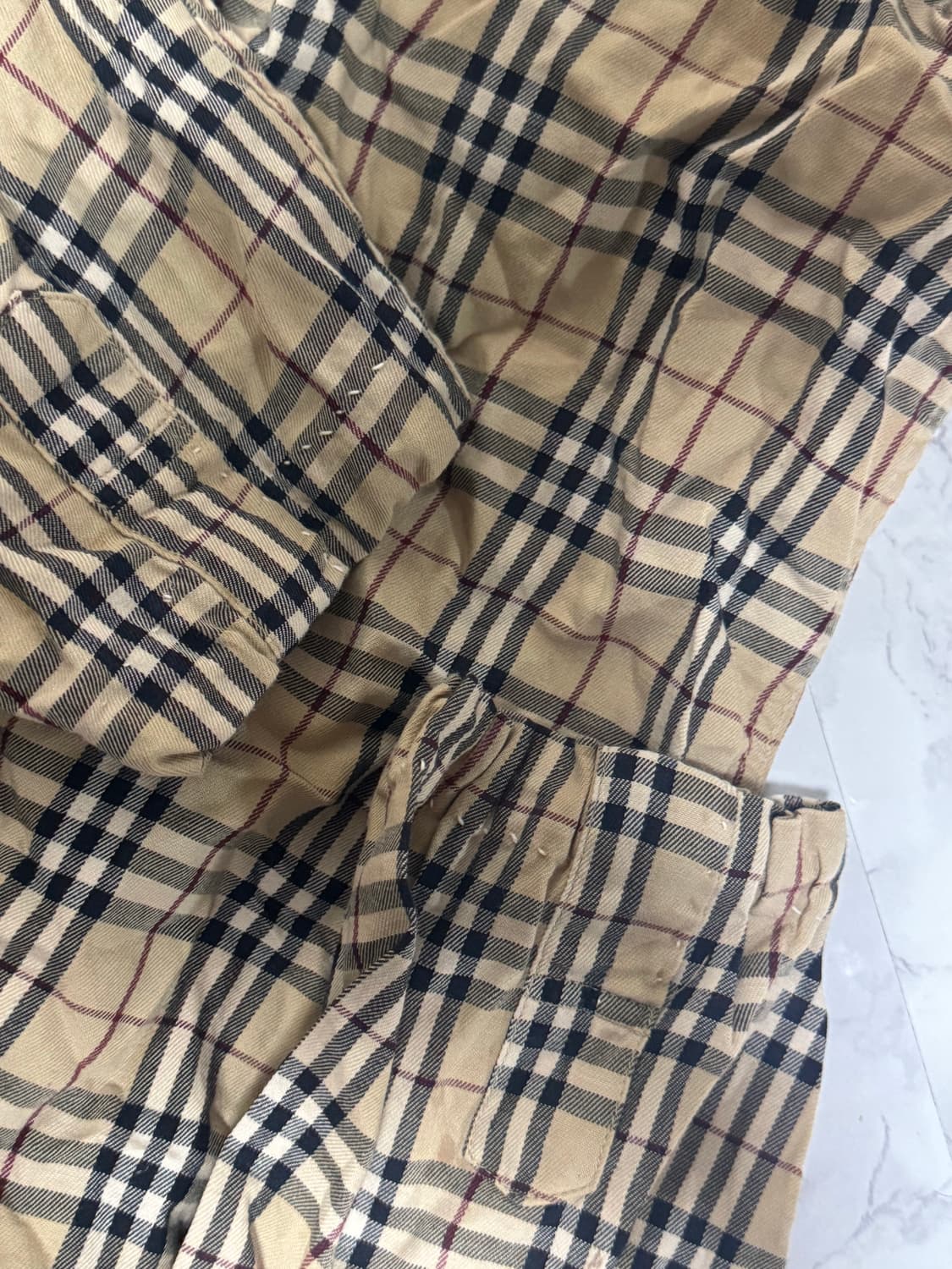 버버리 체크 셔츠 상품이미지6