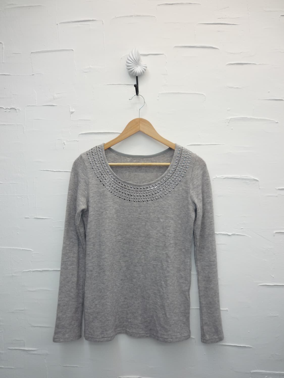grey stud knit 상품이미지3