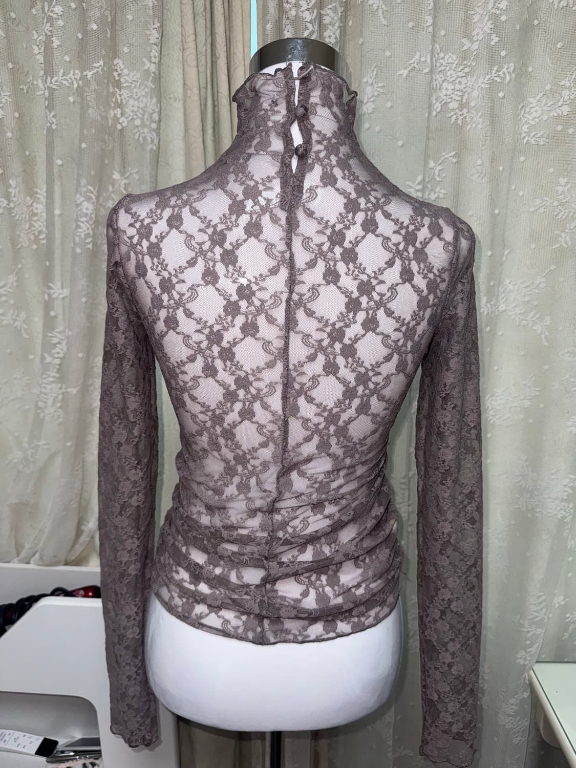 Vintage Oriental see-through sleeve 상품이미지2