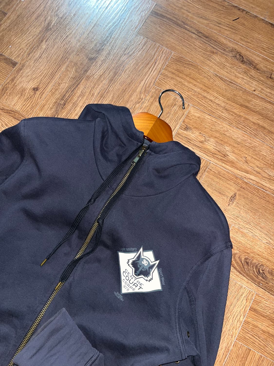 디젤 LMSW 프린팅 후드집업 상품이미지6