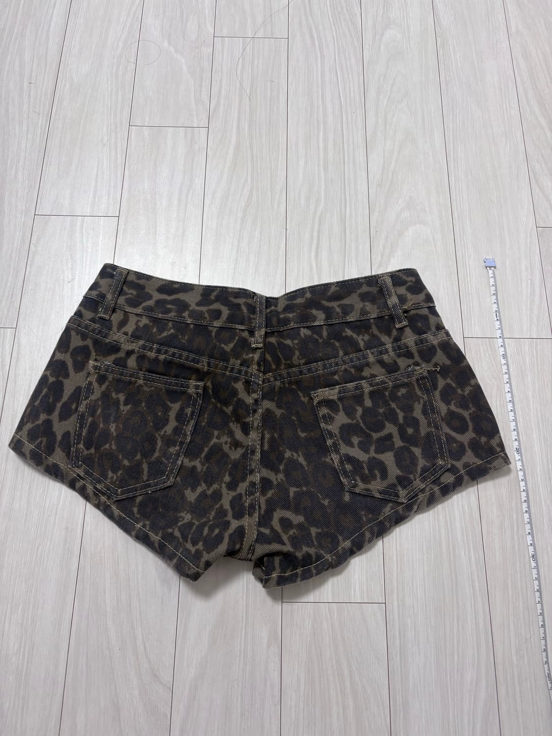 레오파드 핫팬츠 상품이미지2