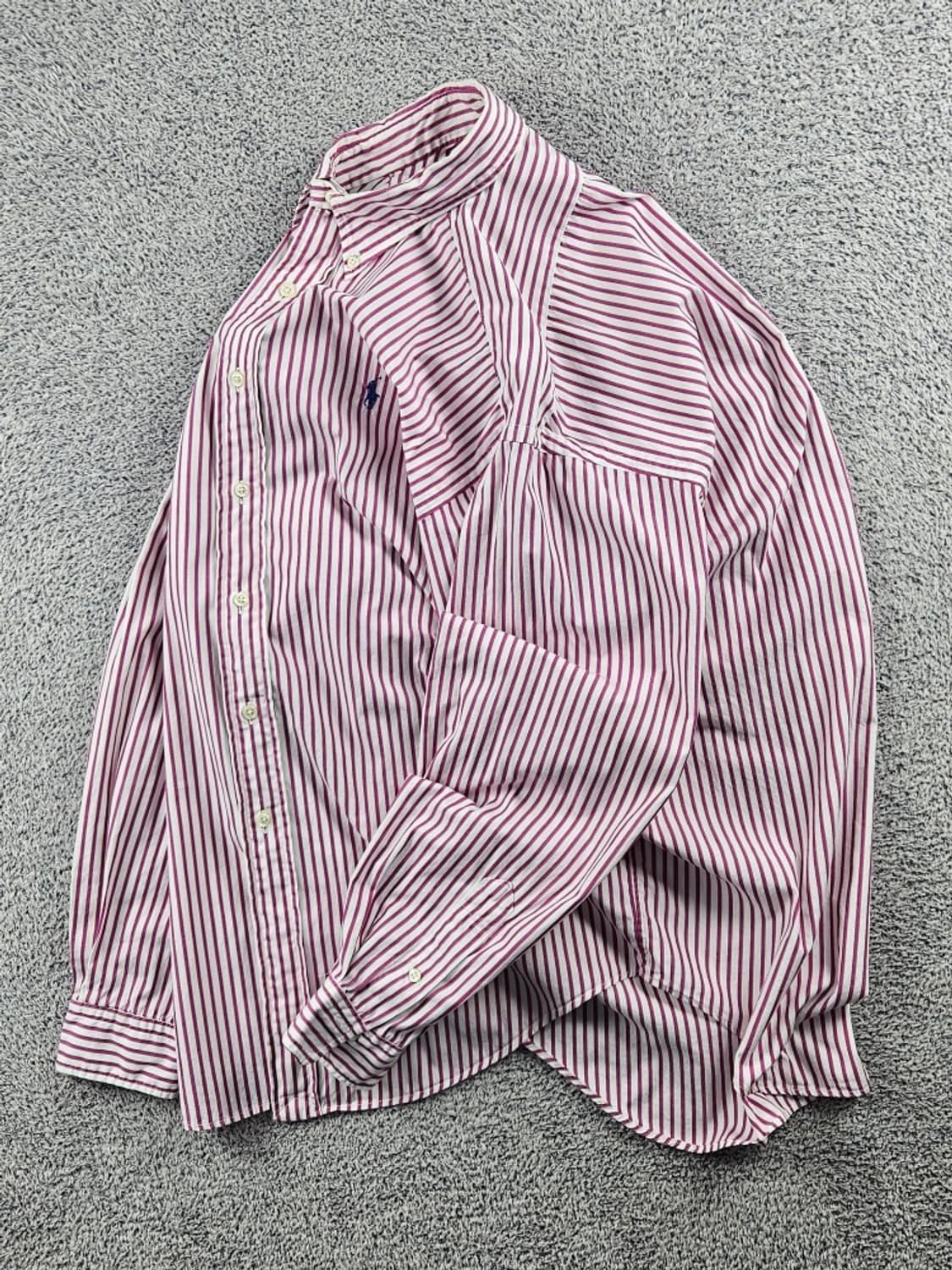 USA 폴로랄프로렌 스트라이프 패턴 셔츠 ( M ) / 11038 상품이미지3