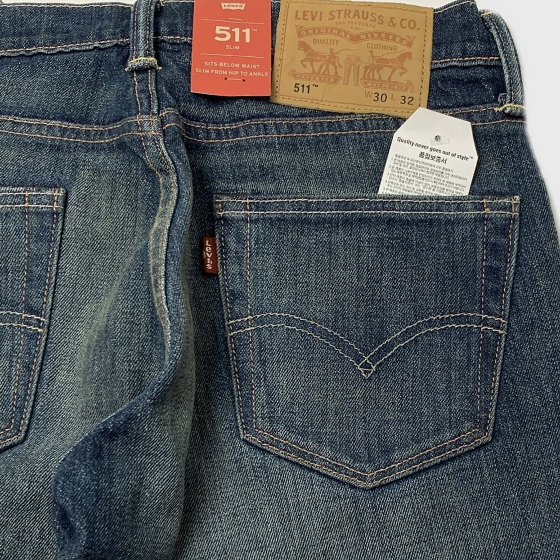 리바이스 511 빈티지 데님 팬츠 29 size 상품이미지4